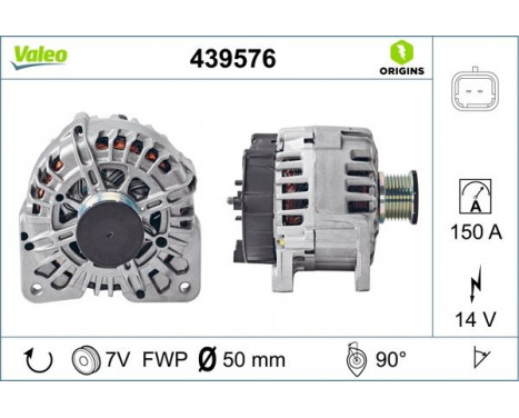 Alternator NEW ORIGINAL PART 439576 Valeo