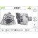 Alternator NEW ORIGINAL PART 439607 Valeo, Thumbnail 4