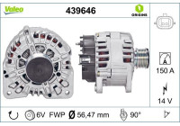 Alternator NEW ORIGINAL PART 439646 Valeo