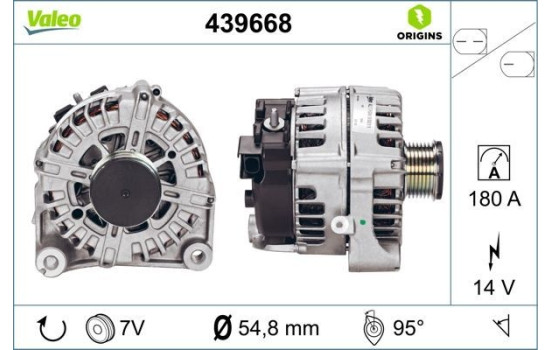 Alternator NEW ORIGINAL PART 439668 Valeo