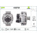 Alternator NEW ORIGINAL PART 439704 Valeo, Thumbnail 2