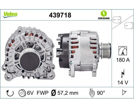 Alternator NEW ORIGINAL PART 439718 Valeo