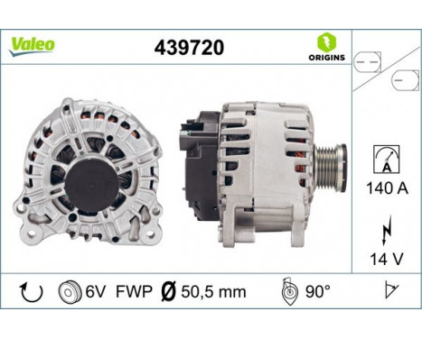 Alternator NEW ORIGINAL PART 439720 Valeo