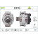 Alternator NEW ORIGINAL PART 439736 Valeo, Thumbnail 4