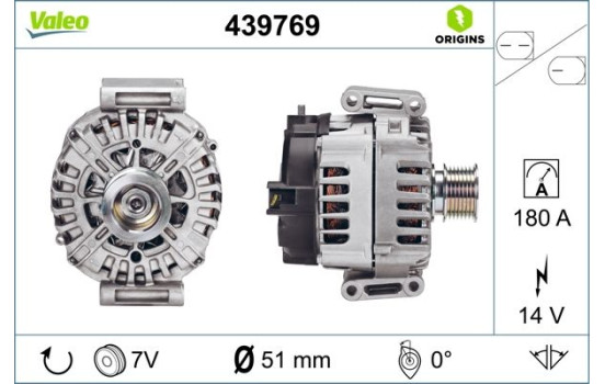 Alternator NEW ORIGINAL PART 439769 Valeo