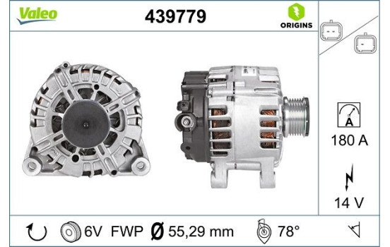 Alternator NEW ORIGINAL PART 439779 Valeo