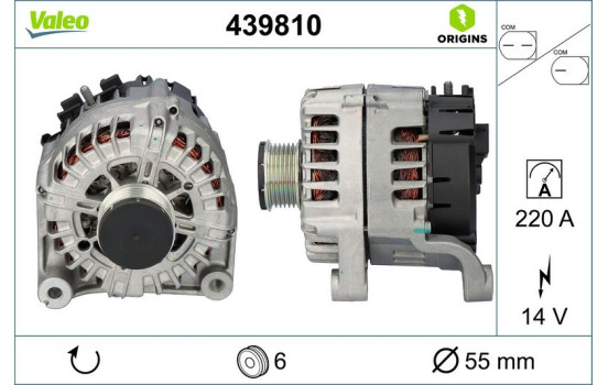 Alternator NEW ORIGINAL PART 439810 Valeo, Image 4