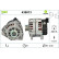 Alternator NEW ORIGINAL PART 439813 Valeo, Thumbnail 4