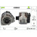 Alternator NEW ORIGINAL PART 439843 Valeo, Thumbnail 4