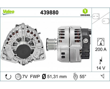 Alternator NEW ORIGINAL PART 439880 Valeo