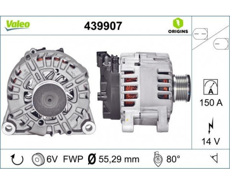 Alternator NEW ORIGINAL PART 439907 Valeo