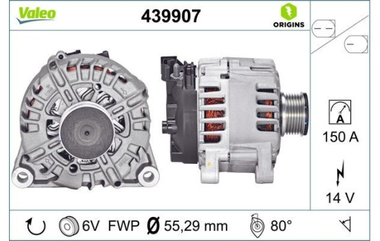 Alternator NEW ORIGINAL PART 439907 Valeo
