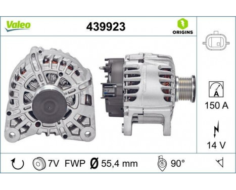 Alternator NEW ORIGINAL PART 439923 Valeo