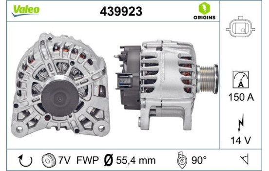 Alternator NEW ORIGINAL PART 439923 Valeo