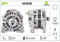 Alternator NEW ORIGINAL PART 443026 Valeo