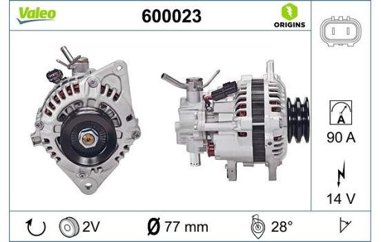 Alternator NEW ORIGINAL PART 600023 Valeo, Image 4