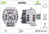 Alternator NEW PART 443204 Valeo