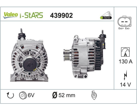 Alternator NEW STOP&START ORIGINAL PART 439902 Valeo
