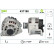 Alternator REMANUFACTURED PREMIUM 437188 Valeo, Thumbnail 5