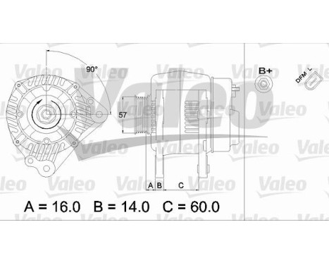 Alternator REMANUFACTURED PREMIUM 437411 Valeo, Image 6