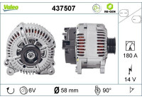 Alternator REMANUFACTURED PREMIUM 437507 Valeo