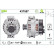 Alternator REMANUFACTURED PREMIUM 437557 Valeo