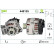 Alternator REMANUFACTURED PREMIUM 440135 Valeo, Thumbnail 5