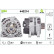 Alternator REMANUFACTURED PREMIUM 440214 Valeo, Thumbnail 2