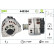 Alternator REMANUFACTURED PREMIUM 440354 Valeo, Thumbnail 5