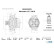 Alternator Volvo 140A