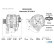 Alternator Volvo 80A, Thumbnail 6