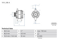 Dynamo 0 986 085 070 Bosch