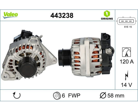 Dynamo 443238 Valeo, Image 4