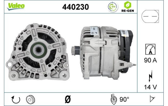 Dynamo / Alternator 440230 Valeo, Image 2