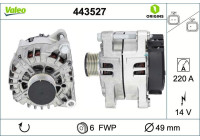 Dynamo / Alternator 443527 Valeo