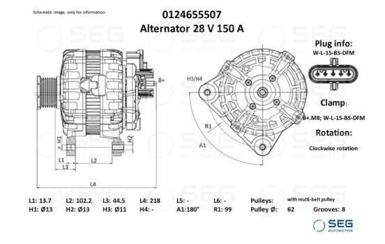 Dynamo Volvo Truck 150A, Image 6
