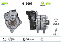 starter generator 615007 Valeo