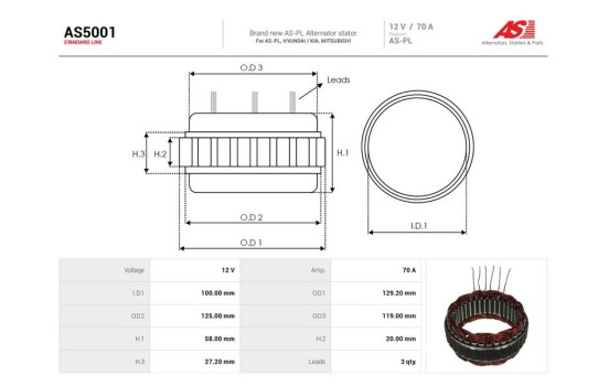 Stator, generator, Image 2