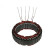 Stator, generator