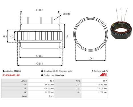 Stator, generator, Image 2