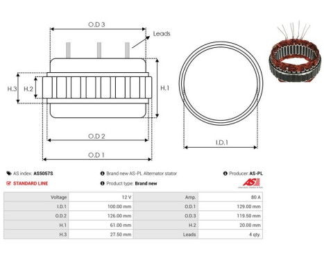 Stator, generator, Image 2