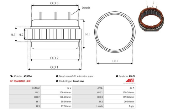 Stator, generator, Image 2