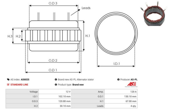 Stator, generator, Image 2