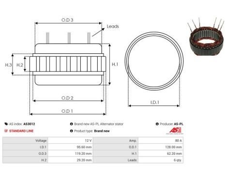 Stator, generator, Image 2