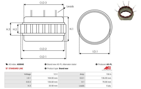 Stator, generator, Image 2