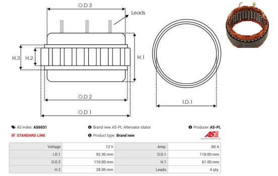 Stator, generator, Image 2