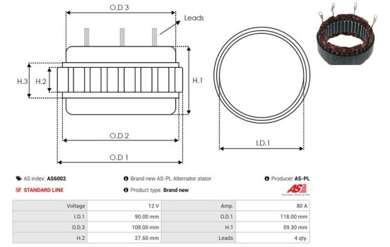 Stator, generator, Image 2
