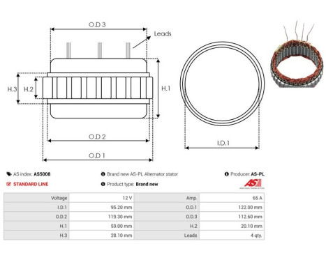 Stator, generator, Image 2