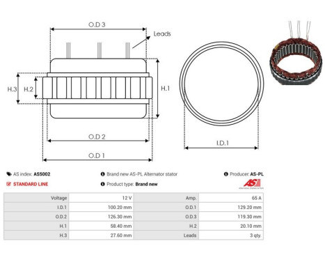 Stator, generator, Image 2