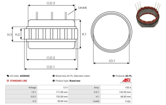 Stator, generator, Image 2